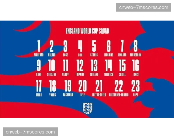 英格兰队公布大名单：梅努首次入选，马奎尔、斯特林在列